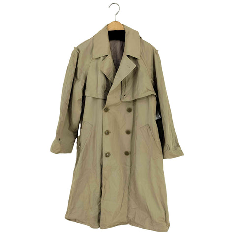 イヴサンローラン Yves Saint Laurent 90s diffusion hommes 裏地チェック トレンチコート メンズ C92-W80-T170