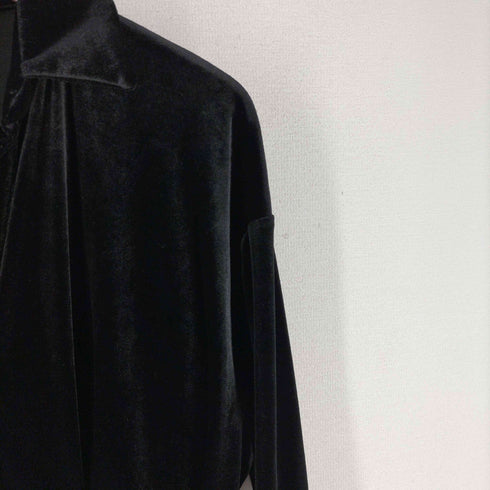 ザラ ZARA ベロア スキッパー ミニワンピース レディース JPN:M