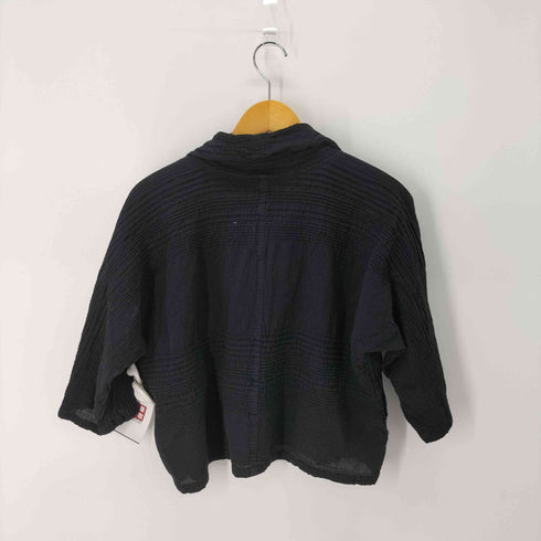 イッセイミヤケミー ISSEY MIYAKE me 楊柳 プリーツシャツ レディース