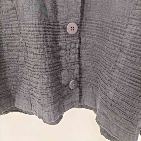 イッセイミヤケミー ISSEY MIYAKE me 楊柳 プリーツシャツ レディース