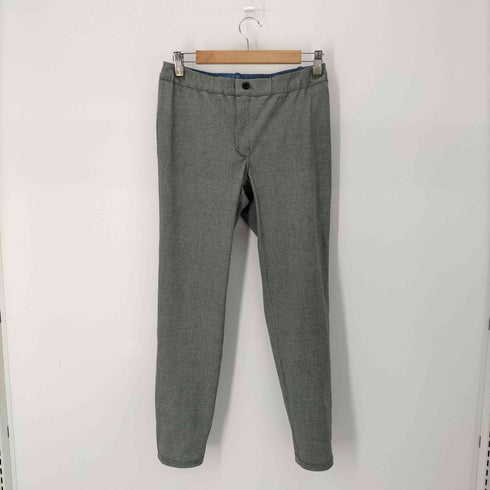 ハートイッセイミヤケ Haat ISSEY MIYAKE リバーシブルデザインステッチ イージーパンツ ストレッチパンツ レディース
