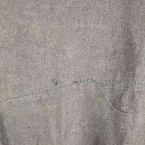 ザラ ZARA リネン ベルト 半袖ワンピース レディース JPN:L