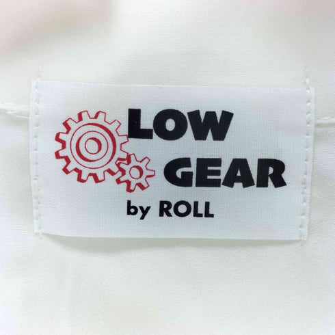 LOW GEAR by ROLL Embroidered Open Collar Shirt メンズ JPN:M