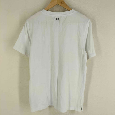 シーケーカルバンクライン ck Calvin Klein ロゴプリント クルーネックTシャツ レディース JPN:L