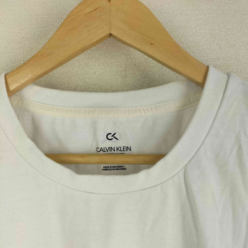 シーケーカルバンクライン ck Calvin Klein ロゴプリント クルーネックTシャツ レディース JPN:L