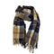アーバンリサーチ URBAN RESEARCH PURE NEW WOOL チェック フリンジ マフラー レディース