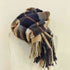 アーバンリサーチ URBAN RESEARCH PURE NEW WOOL チェック フリンジ マフラー レディース