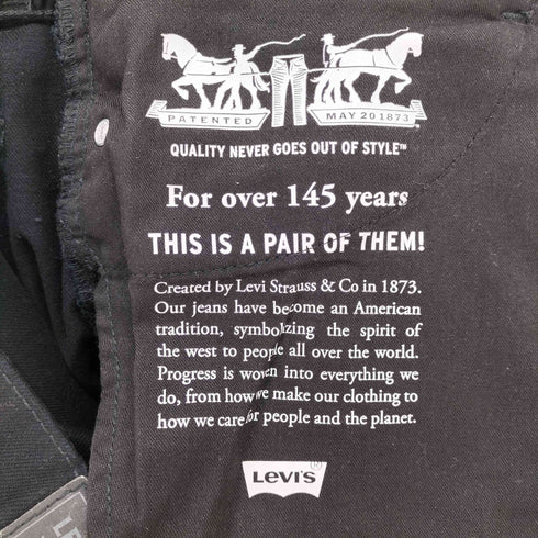 リーバイス Levis Sits below waist slightly tapered leg メンズ W34