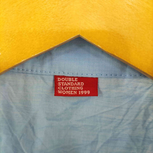ダブルスタンダードクロージング DOUBLE STANDARD CLOTHING バックギャザー テンセル コットンリネン比翼ノースリーブブラウス レディース ONE SIZE