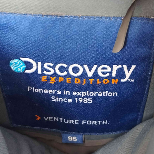 DISCOVERY EXPEDITION フーデッド ダウンジャケット 裾ドローコード メンズ 95