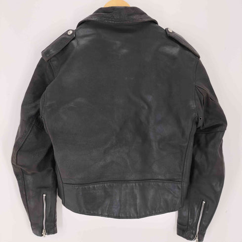 ショット Schott 70s~ emarジッパー 裏地キルティング レザーライダースジャケット メンズ