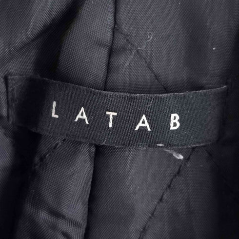 LATAB ステンカラー ハーフコート レディース FREE