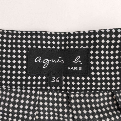 アニエスベー agnes b. タックミニスカート レディース JPN:36