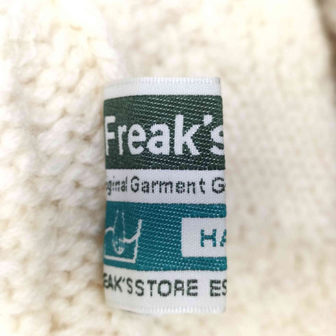フリークスストア FREAKS STORE フィッシャーマンニットカーディガン レディース FREE