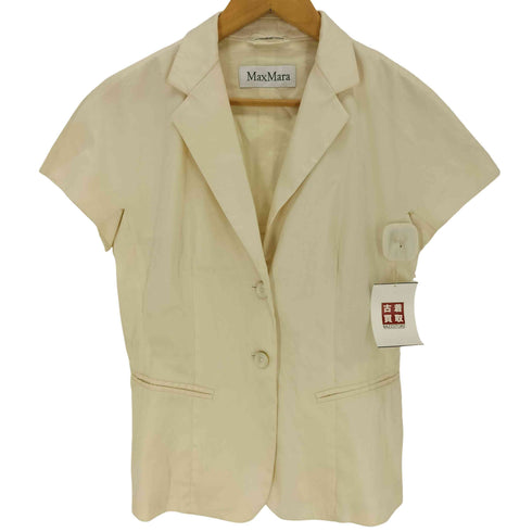 マックスマーラ MAX MARA イタリア製 フレンチスリーブテーラドジャケット レディース JPN:34