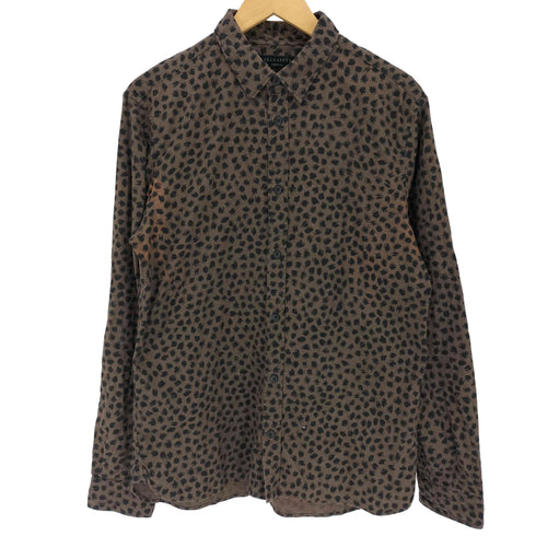 オールセインツ ALLSAINTS レオパードシャツ レディース JPN:M