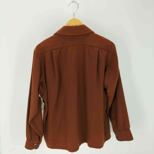 ペンドルトン PENDLETON 70s USA製 WOOL LS SHIRT 開襟 ウール 長袖シャツ メンズ JPN:L