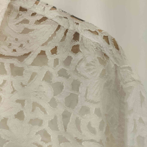 ザラ ZARA GEOMETRIC JACQUARD SHIRT ジオメトリック ジャガード シャツ メンズ import:XL