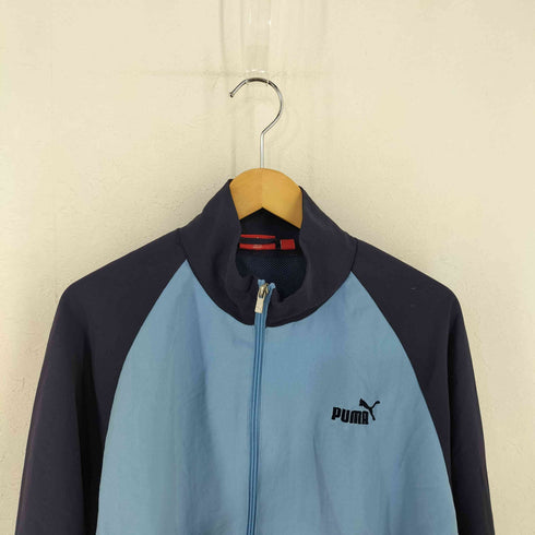 プーマ PUMA 00s ロゴ刺繍 ラグランバイカラートラックジャケット メンズ JPN:M