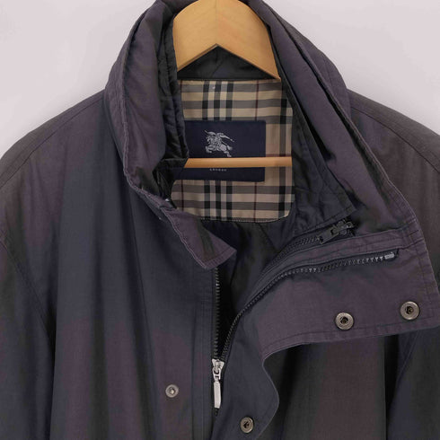 バーバリーロンドン BURBERRY LONDON スタンドカラーライナー付きコート メンズ JPN:L