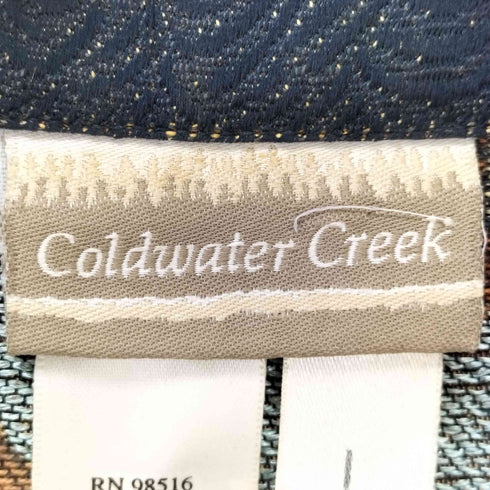 coldwater creek ジャガードスタンドカラージャケット メンズ JPN:L