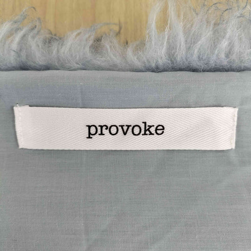 プロボーク provoke fakefur cape レディース
