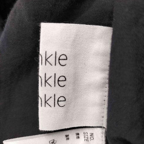 crinkle crinkle crinkle コットンリネンチューブトップ domestic レディース FREE