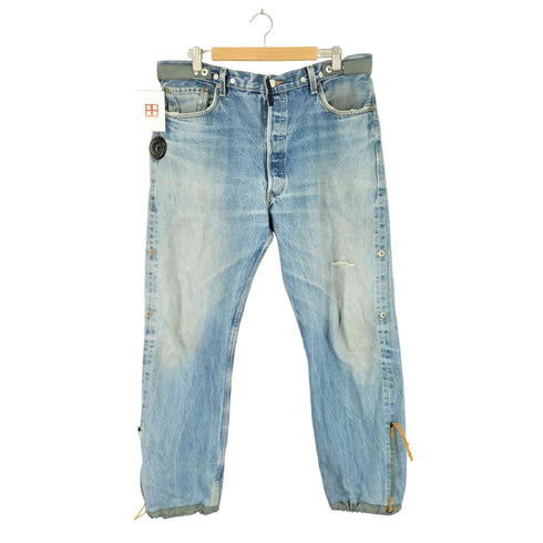 Poliquant THE DEFORMED ADJUSTABLE THRIFTING DENIM メンズ 3