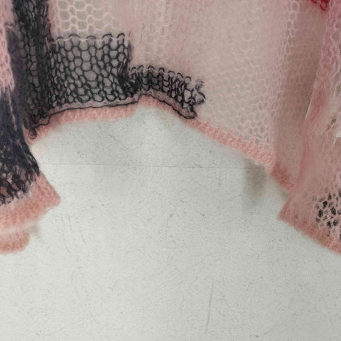 スドーク soduk patchwork knit cardigan レディース