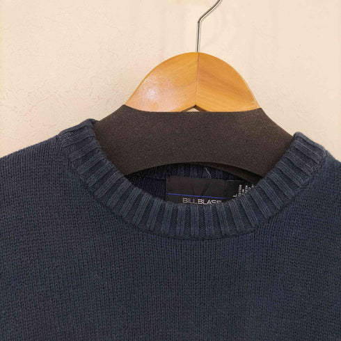 ビルブラス BILL BLASS マルチボーダーコットンニット メンズ import:L