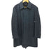 Global TAILORING×Harris Tweed ヘリンボーン マルチカラードット ウールツイード ステンカラーコート メンズ LL