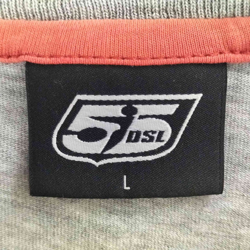 ディーゼル DIESEL 55DSL プリント ロングスリーブTシャツ メンズ import:L