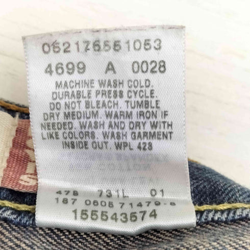 リーバイス Levis 2005年6月製 ボタン裏187 LOW BOOT CUT 545 メンズ 12M