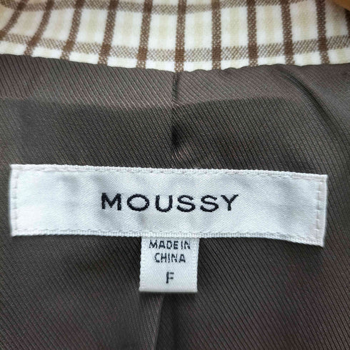 マウジー moussy CLASSIC OVER JACKET HIGH WAIST FLARE PANTS セットアップ レディース FREE