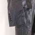 ポールスミスコレクション Paul Smith COLLECTION ラムレザーチェスターコート ハンドステッチ 裏地ストライプ 3B 羊革 ブラック メンズ import:L