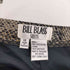 ビルブラス BILL BLASS SUITS パイソン柄 サイドジップ ベルトレス ワイドパンツ メンズ 14