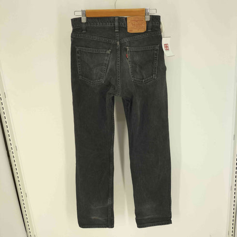 リーバイス Levis 90S カナダ製 505 ボタン裏 217 刻印 後染め ジップフライ ブラックデニム パンツ 1998年製 Rタブ メンズ W:31 L:32