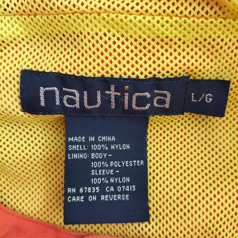ノーティカ NAUTICA 裏地メッシュ ナイロンシェルジャケット メンズ import:L