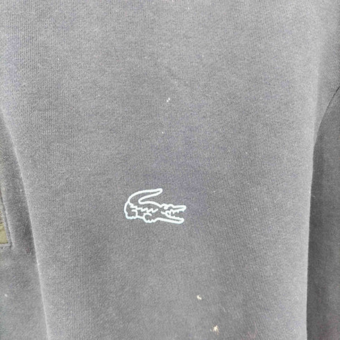 ラコステ LACOSTE バイカラーハーフジップパーカ メンズ import:S