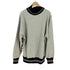 HEALTH CLUB MADE IN USA ボーダーリブ 霜降りスウェット メンズ import:L