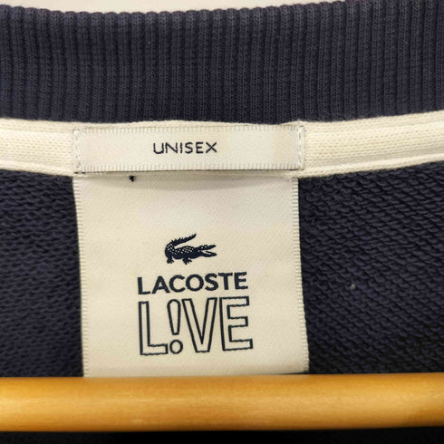 ラコステ LACOSTE ビッグシルエットクルーネックスウェット メンズ JPN:M