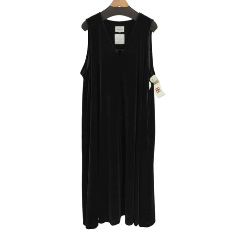 フーフー FOUFOU no-sleeve velour one piece レディース JPN:1