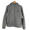 パタゴニア patagonia 16年製 Nano Puff Hoodie ナノパフフーディ 中綿 裾ドローコード グレー レディース JPN:M