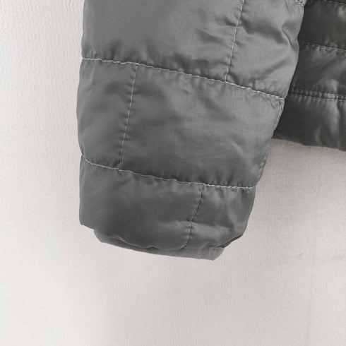 パタゴニア patagonia 16年製 Nano Puff Hoodie ナノパフフーディ 中綿 裾ドローコード グレー レディース JPN:M