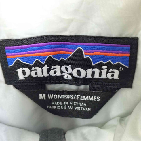 パタゴニア patagonia 16年製 Nano Puff Hoodie ナノパフフーディ 中綿 裾ドローコード グレー レディース JPN:M