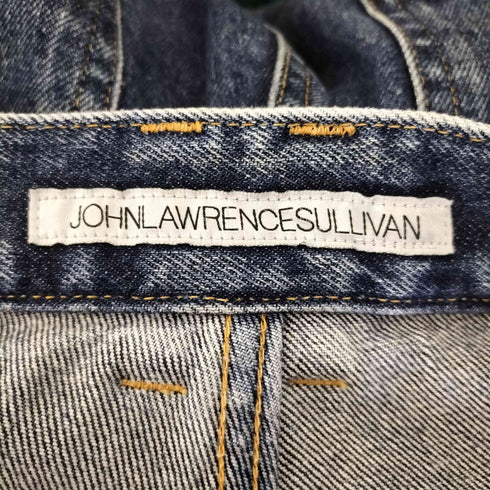 ジョンローレンスサリバン JOHN LAWRENCE SULLIVAN WASHED DENIM ZIPPED メンズ JPN:48