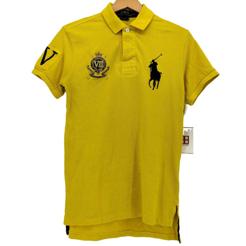 ポロラルフローレン POLO RALPH LAUREN CUSTOM FIT ビッグ ポニー 刺繍 S/S ポロシャツ メンズ import:S