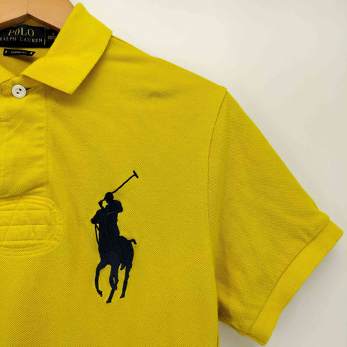 ポロラルフローレン POLO RALPH LAUREN CUSTOM FIT ビッグ ポニー 刺繍 S/S ポロシャツ メンズ import:S