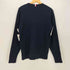 トミーヒルフィガー TOMMY HILFIGER BIG ロゴ 刺繍 クルーネック L/S リブ ニット メンズ import:S
