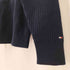 トミーヒルフィガー TOMMY HILFIGER BIG ロゴ 刺繍 クルーネック L/S リブ ニット メンズ import:S